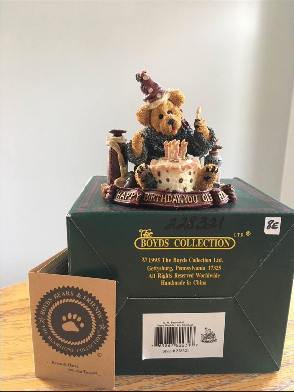 Boyd's Bears & Friends Happy Birthday You Old Bear